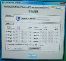 Eizo S2431wh Gy Monitor Eizo S2431w Osd9