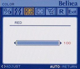 Belinea 2485 S1w No 112401 Monitor Belinea S2485s1w31