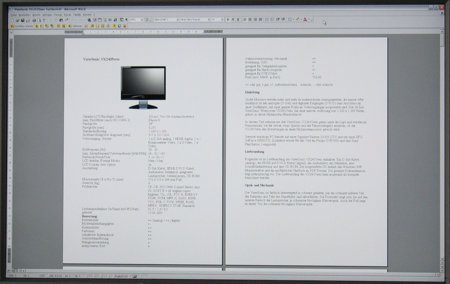 Belinea 2485 S1w No 112401 Monitor Belinea S2485s1w52