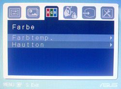 Asus Pg221 Monitor Asus Pg221 Menu3