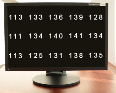 Eizo S2231we Bk Monitor Eizo S2231we Ausleuchtung