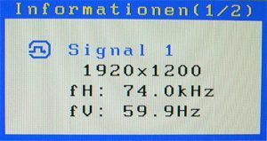 Eizo Sx2761w Bk Monitor Eizo Sx2761w Osd Info