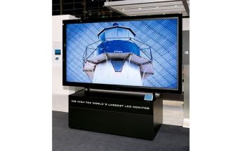 Sharp: Riesen-Display mit FullHD und 2,75 Meter Bilddiagonale