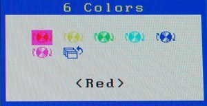 Eizo Sx3031w Bk Monitor Sx3031w Menue Color