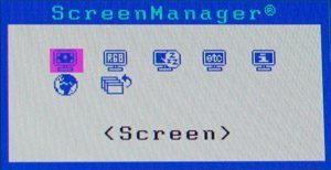 Eizo Sx3031w Bk Monitor Sx3031w Menue Screen