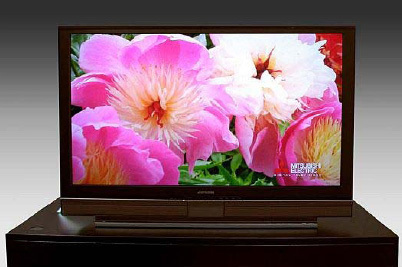Laser-TV Prototyp mit Necsel-Chip - die Farbbrillianz soll LCD und Plasma übertreffen