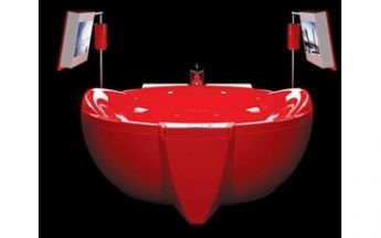 Badewanne „Red Diamond“ für Cineasten
