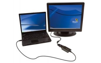 Bis zu sechs TFT-Monitore per Adapter über USB betreiben