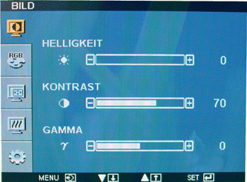 Lg Flatron W2600hp Monitor Lg W2600hp Osd Bild