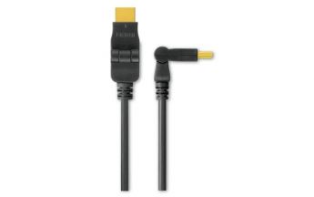 Panasonic: Geknickte HDMI-Kabel helfen Platz sparen