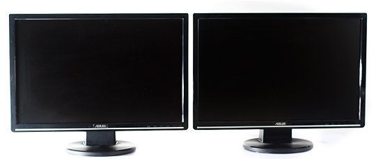 Asus Vw223b Monitor Asus Vw223b Ansicht Dual