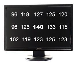 Asus Vw223b Monitor Asus Vw223b Helligkeitsverteilung