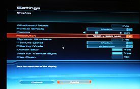 Asus Vw223b Monitor Asus Vw223b Ingame Problem1