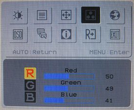 Acer B223w Monitor Acer B223w Farbe2