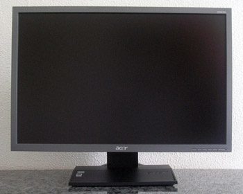 Acer B223w Monitor Acer B223w Front3
