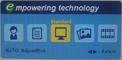 Acer B223w Monitor Acer B223w Osd2