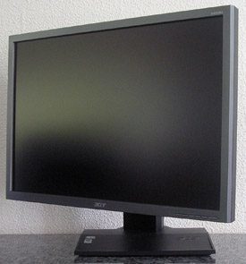 Acer B223w Monitor Acer B223w Seite Links