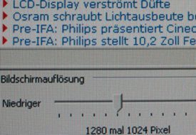 Benq V2400w Monitor V2400w Interpolation Text 1280x1024 Seitengerecht