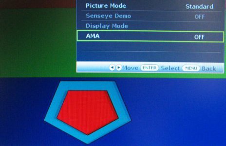 Benq V2400w Monitor V2400w Overdrive Ama Off