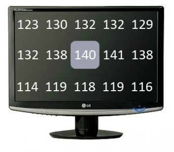 Lg Flatron W2452v Monitor Lgw2452v Ausleuchtung
