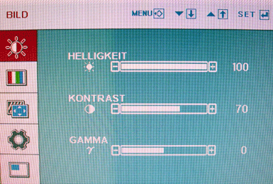 Lg Flatron W2452v Monitor Lgw2452v Menu1