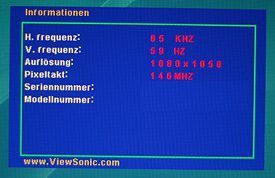 Viewsonic Vled221wm Monitor Viewsonic Vled221wm Osd Info