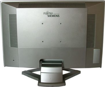 Fujitsu Siemens Q26w 1 Monitor Q26w1 Hinten