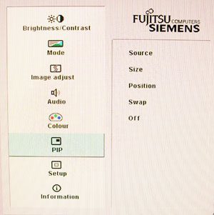 Fujitsu Siemens Q26w 1 Monitor Q26w1 Osd Pip