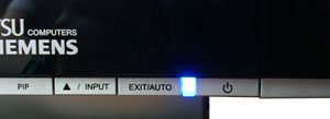 Fujitsu Siemens Q26w 1 Monitor Q26w1 Power On