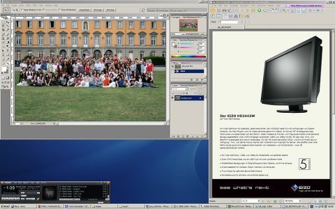 Eizo Hd2442w Ts Monitor Eizo Hd2442w Workspace