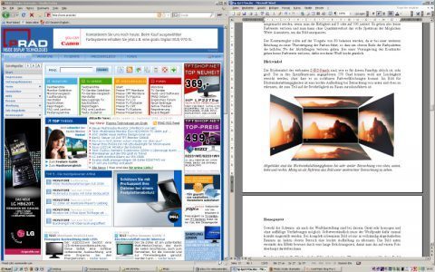 Hp Lp2475w Monitor Hp Lp2475w Anwendungen