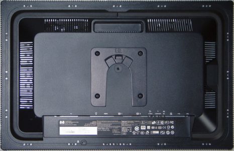 Hp Lp2475w Monitor Hp Lp2475w Gehaeuse Rueckseite