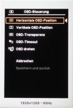 Hp Lp2475w Monitor Hp Lp2475w Osd Osd Steuerung