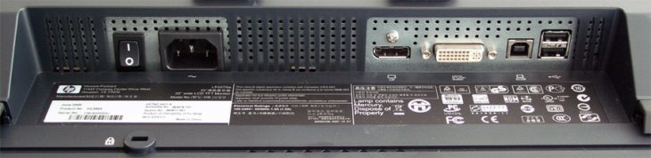 Hp Lp2275w Monitor Hp Lp2275w Anschluesse