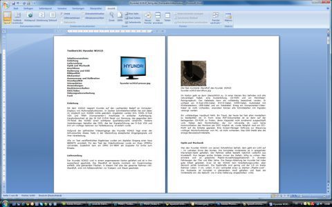 Hp Lp2275w Monitor Hp Lp2275w Anwendungen