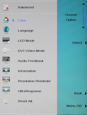 Gateway Fhd2400 Monitor Gateway Fhd2400 Advancedmenue