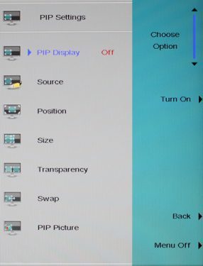 Gateway Fhd2400 Monitor Gateway Fhd2400 Pipmenue
