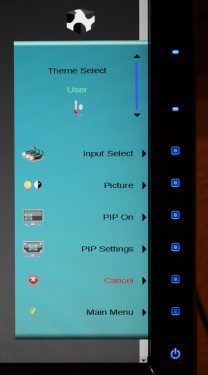 Gateway Fhd2400 Monitor Gateway Fhd2400 Tasten