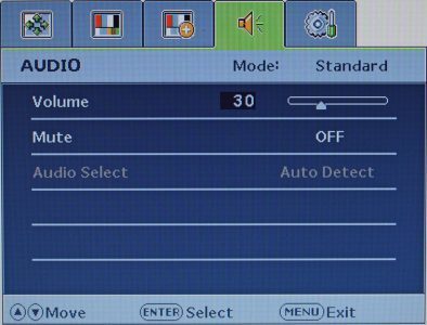 Benq E2400hd Monitor Benq E2400hd Menue Audio