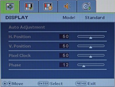 Benq E2400hd Monitor Benq E2400hd Menue Display