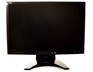Nec Multisync 24wmgx3 Monitor Nec 24wmgx3 Ansicht Vorne Oben