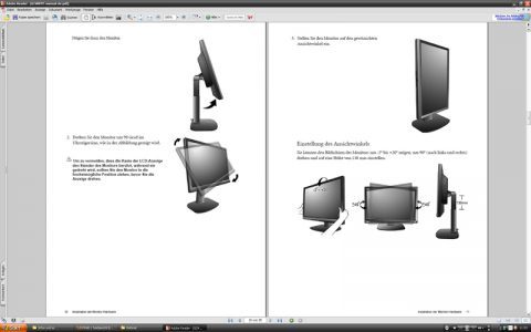 Benq G2400wt Monitor Benq G2400wt Adobereader