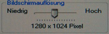 Benq G2400wt Monitor Benq G2400wt Interpolation 1280x1024 Gestreckt