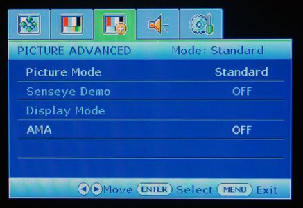 Benq G2400wt Monitor Benq G2400wt Menue 3