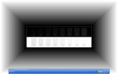 Benq G2400wt Monitor Benq G2400wt Testbild