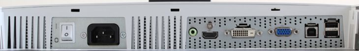 Fujitsu Siemens P24w 5 Eco Monitor Fsc P24w5 Anschluesse