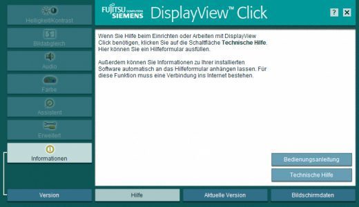 Fujitsu Siemens P24w 5 Eco Monitor Fsc P24w5 Displayview