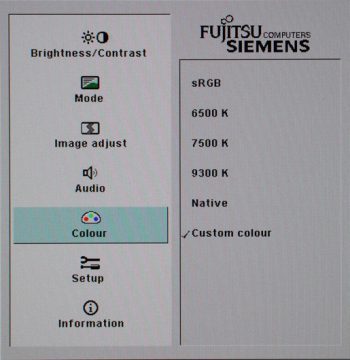 Fujitsu Siemens P24w 5 Eco Monitor Fsc P24w5 Osd5