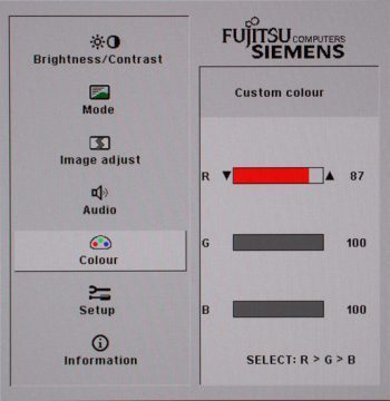 Fujitsu Siemens P24w 5 Eco Monitor Fsc P24w5 Osd5b