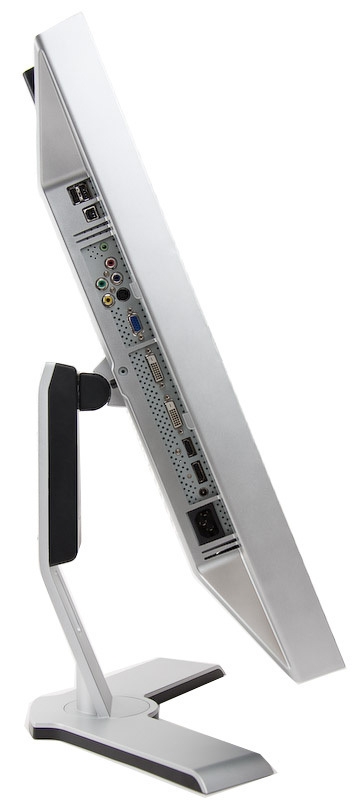 Dell 2408wfp Monitor Dell 2408wfp Rev A01 Ansicht Seite Neigung Maximal Pivot